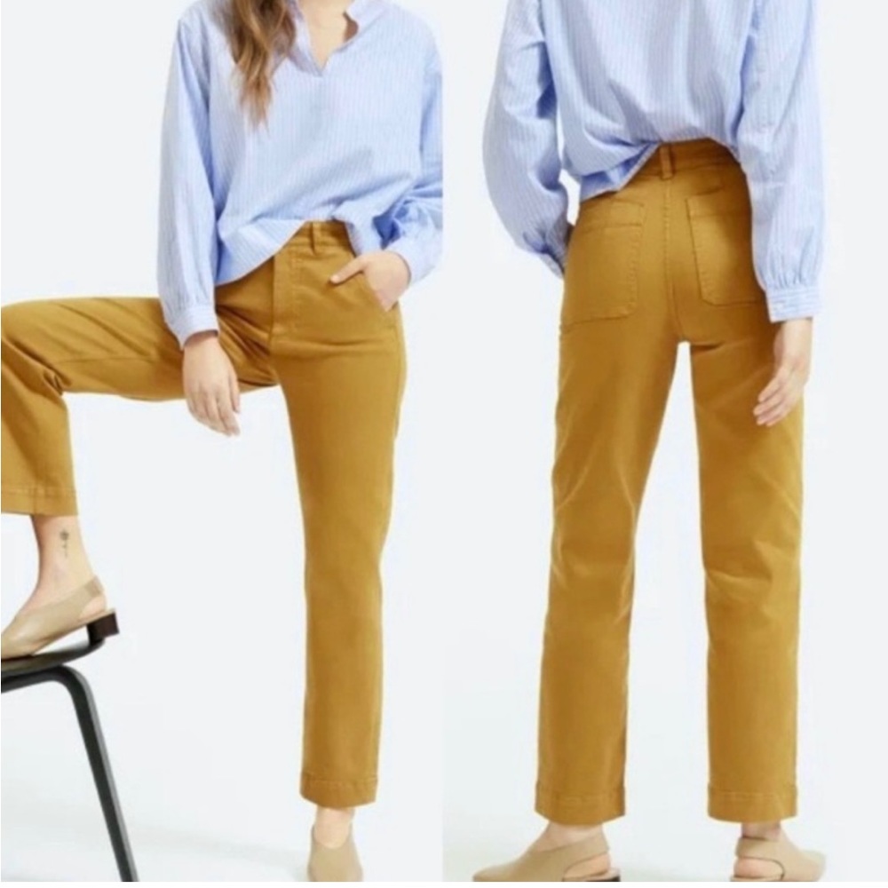 Madewell Classic Straight High Rise Pants